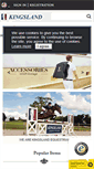 Mobile Screenshot of kingslandequestrian.com